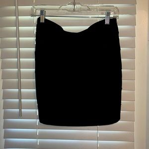 Black Mid Thigh skirt